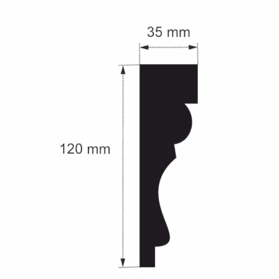 Fassadenleiste L-9